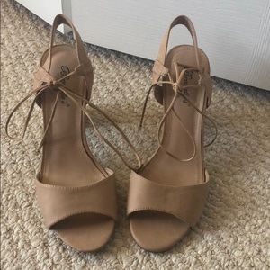 Tan heels